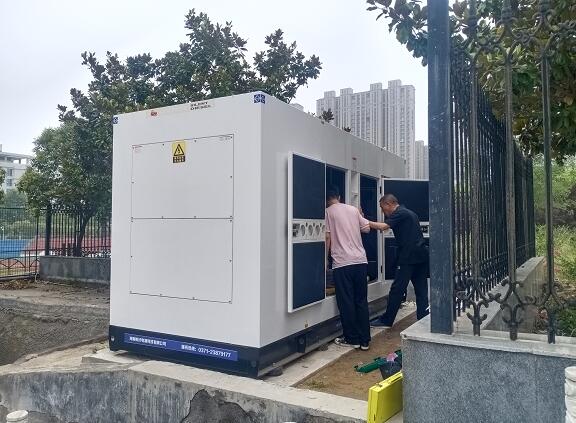 学校发电机组巡检